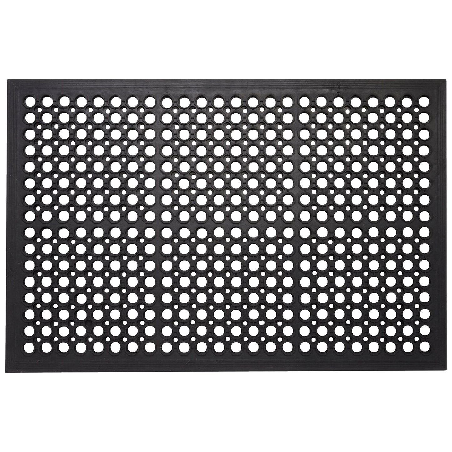 A1HC New All Purpose Anti Fatigue Versatile Commercial Rubber Floor Mat with Drain Holes