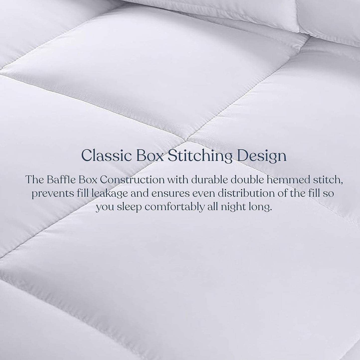 Delara Duvet Insert,GOTS Certified Organic Cotton Cover,Hypoallergenic,Snow Down Alternative-Filled,150 GSM Lightweight Warmth