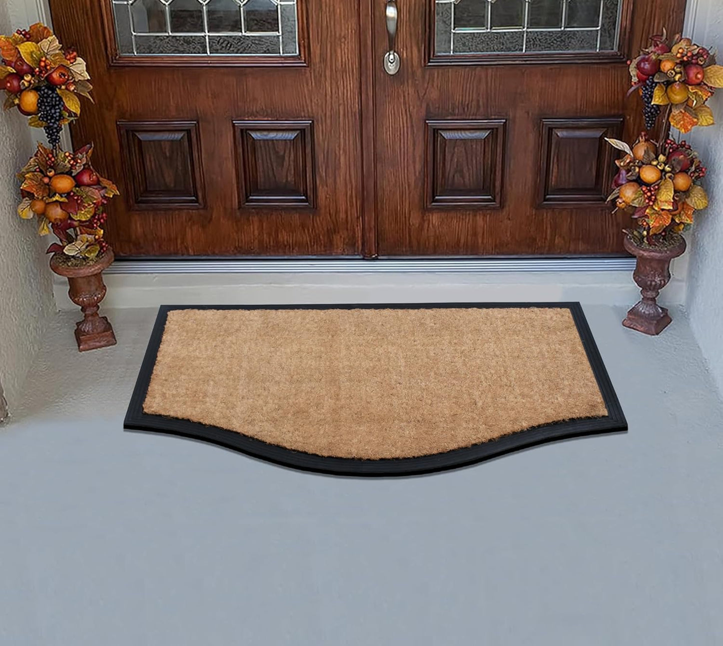 A1HC Heavy Duty Non-Slip Rubber Backed 24"x39", Thin Indoor Outdoor Welcome Door Mat