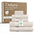 Delara GOTS Certified Organic Cotton Towel Set 6-Piece, Ultra-Plush Spa Towels - 2 Bath, 2 Hand, 2 Washcloths