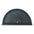 half round rubber outdoor doormat for front door