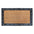 rubber coir doormat with scraper strips for outdoor entrance