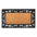 rubber coir door mat ornate border outdoor entryway