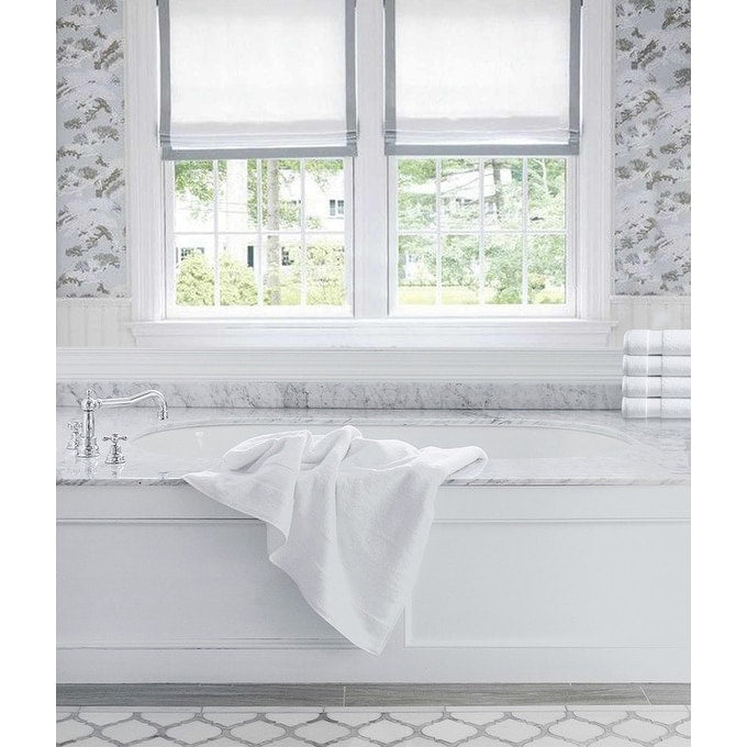 Delara Organic Cotton Luxuriously Plush Bath Sheet, GOTS & Oeko-TEX Certified, Soft, Quick Dry & Ultra-Absorbent 36"x70"