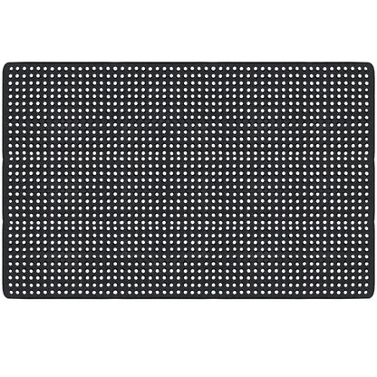 A1HC Checkered Holes Multi-Utility Heavy Duty Commercial Mat 48"X72" Large Scrapper Non-Slip Doormat