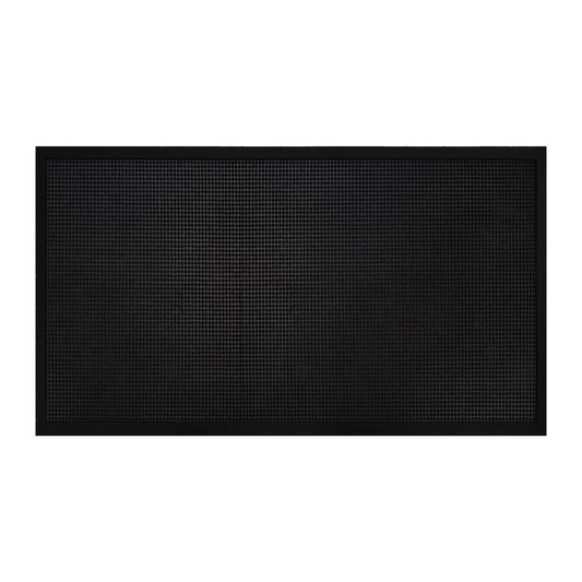 commercial rubber floor mat with textured non slip surface
