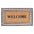 welcome rubber coir door mat outdoor entrance