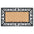 rubber coir door mat scroll border outdoor entryway