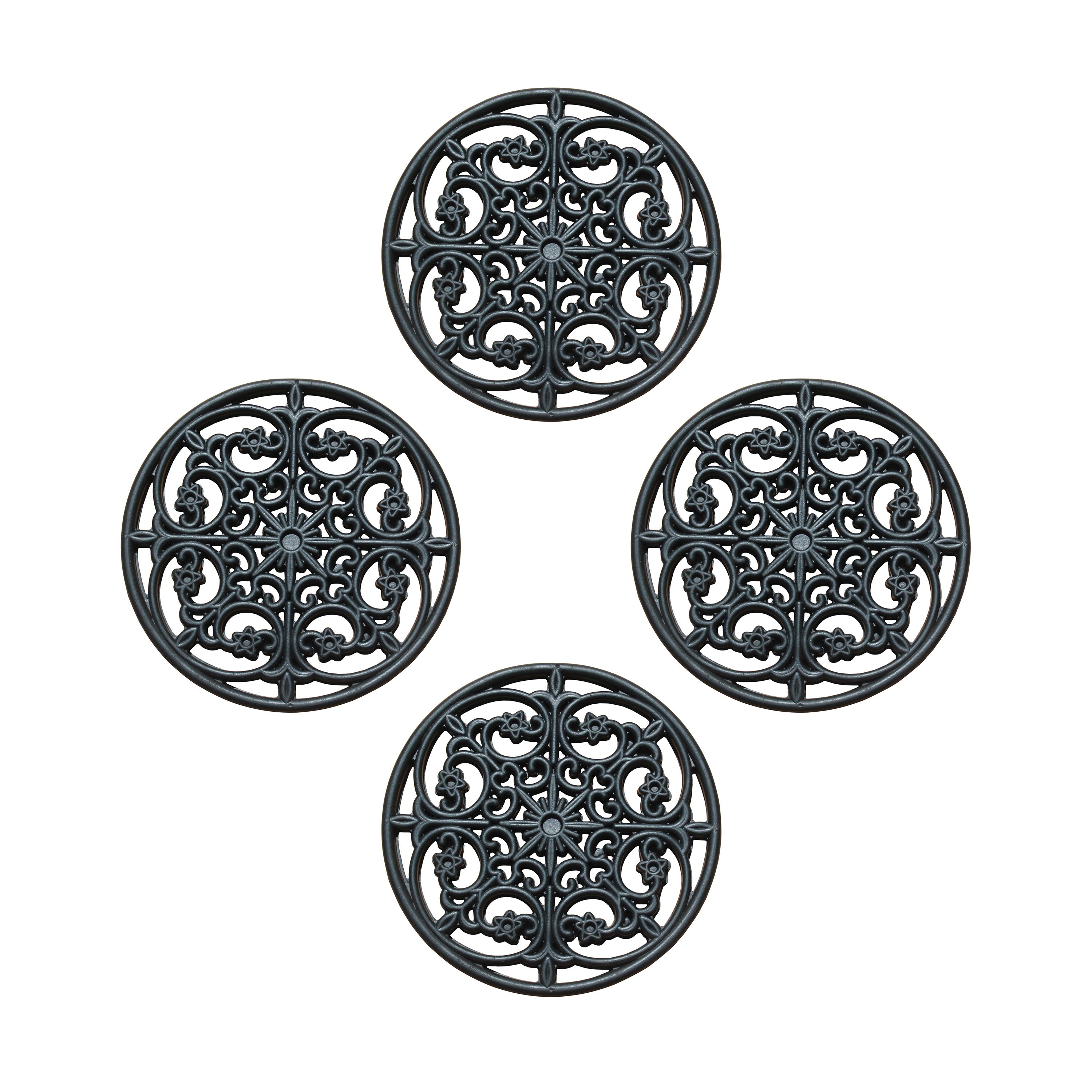 rubber stepping stones ornate lattice garden pathway