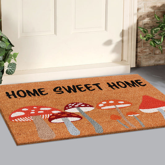 Home Sweet Home Mushroom Coir Doormat 18x30, view 2