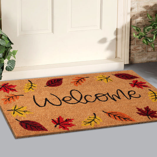 Autumn Leaves Coir Doormat 18x30, view 2