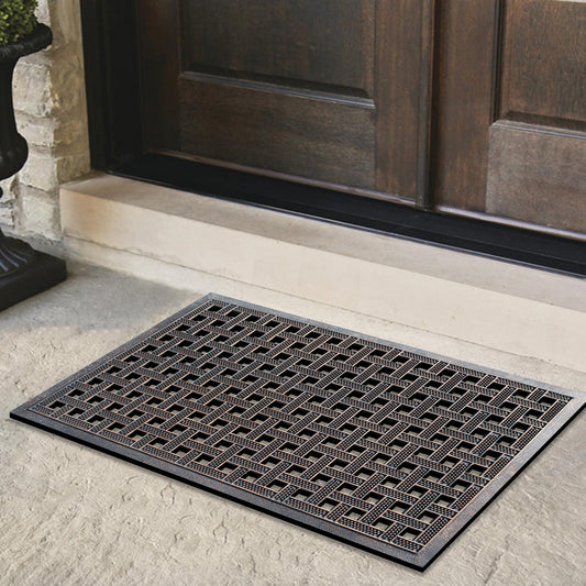 outdoor rubber doormat for front door entrance