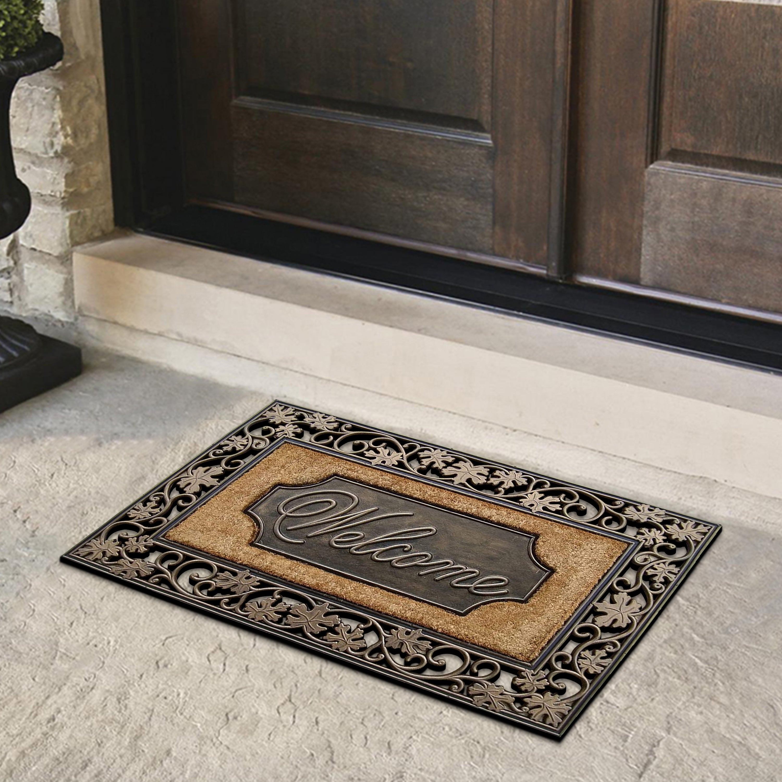 Heavy-duty-non-slip-welcome-mat-detail-view