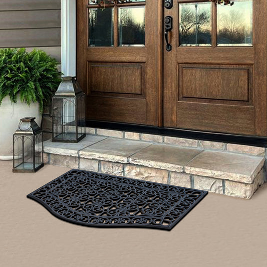 heavy duty rubber door mat for front door entrance
