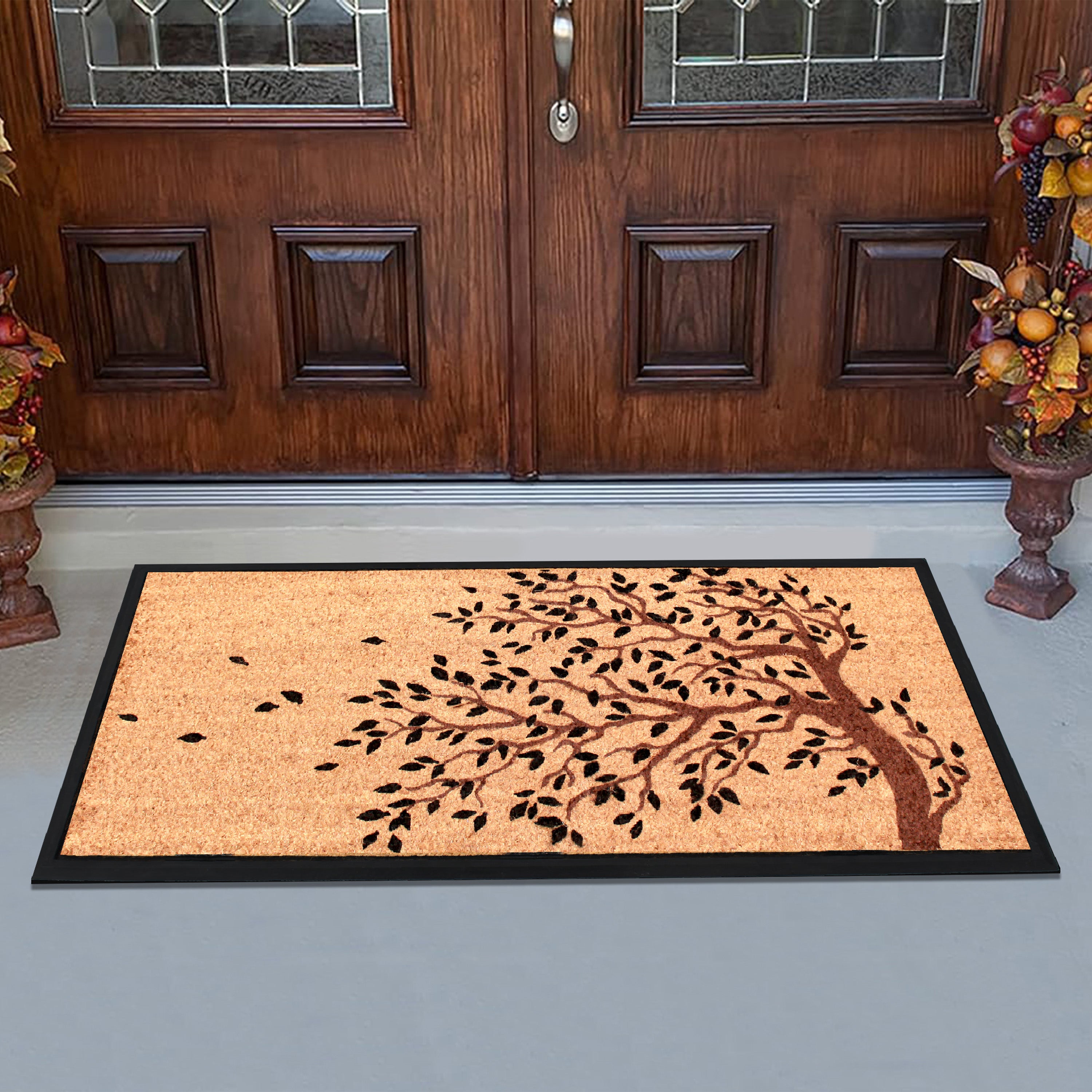 outdoor entry mat non slip rubber backing