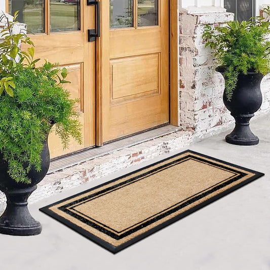 non slip coir door mat outdoor use