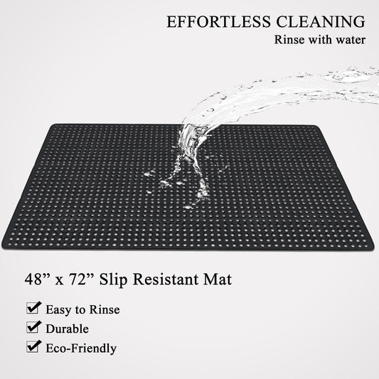 industrial rubber floor mat for kitchen and workshop use