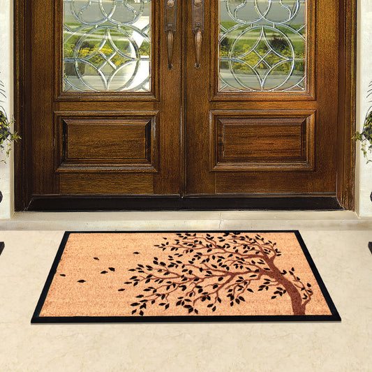 weather resistant coir doormat for patio