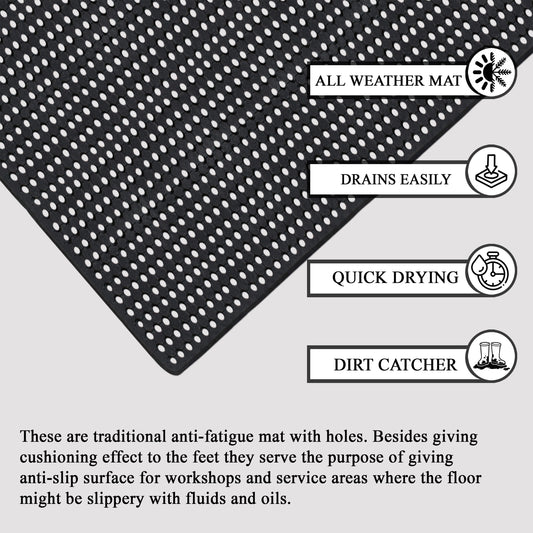 A1HC heavy duty rubber mat for indoor and outdoor use