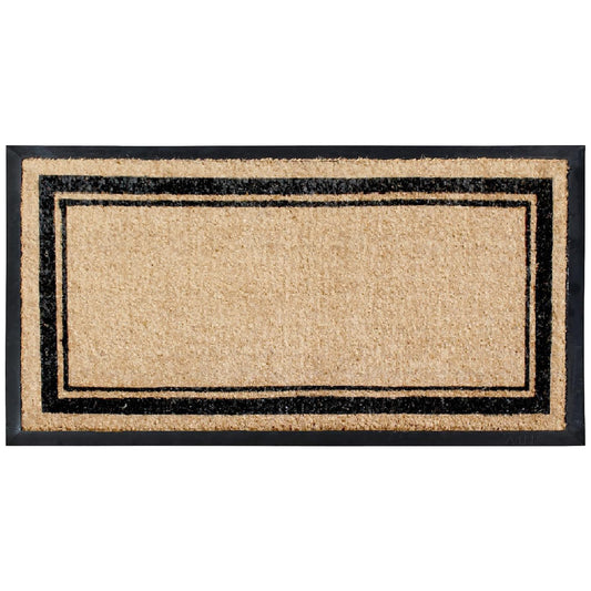Markham Classic Border Rubber & Coir Mat 24x48