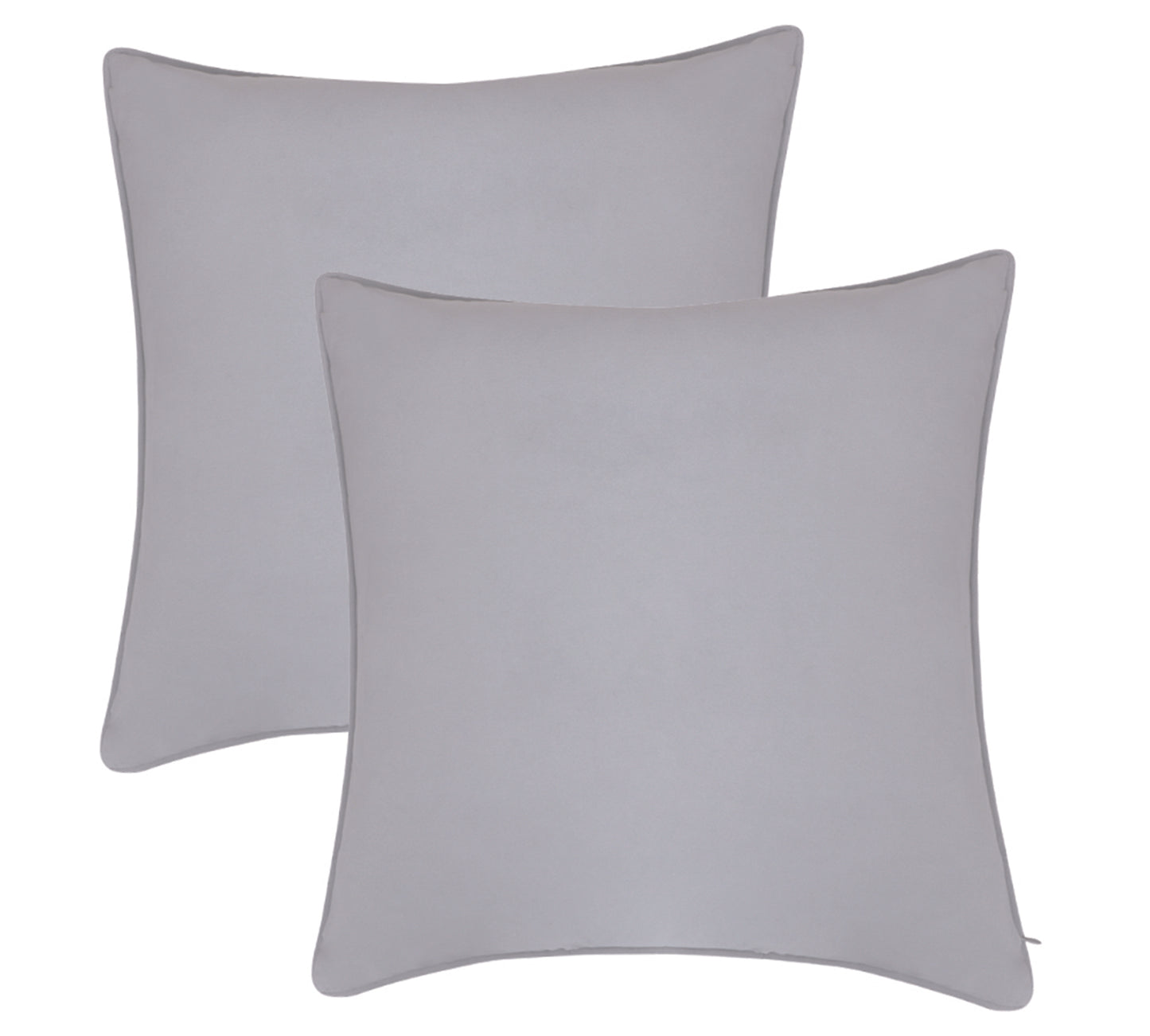 Velvet Throw Pillow Covers Set of 2, Vibrant Colors and Hidden YKK Zipper