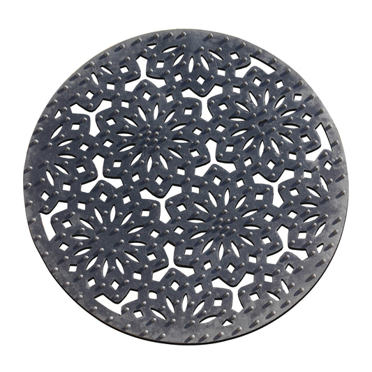 decorative stepping stones for walkway floral pattern