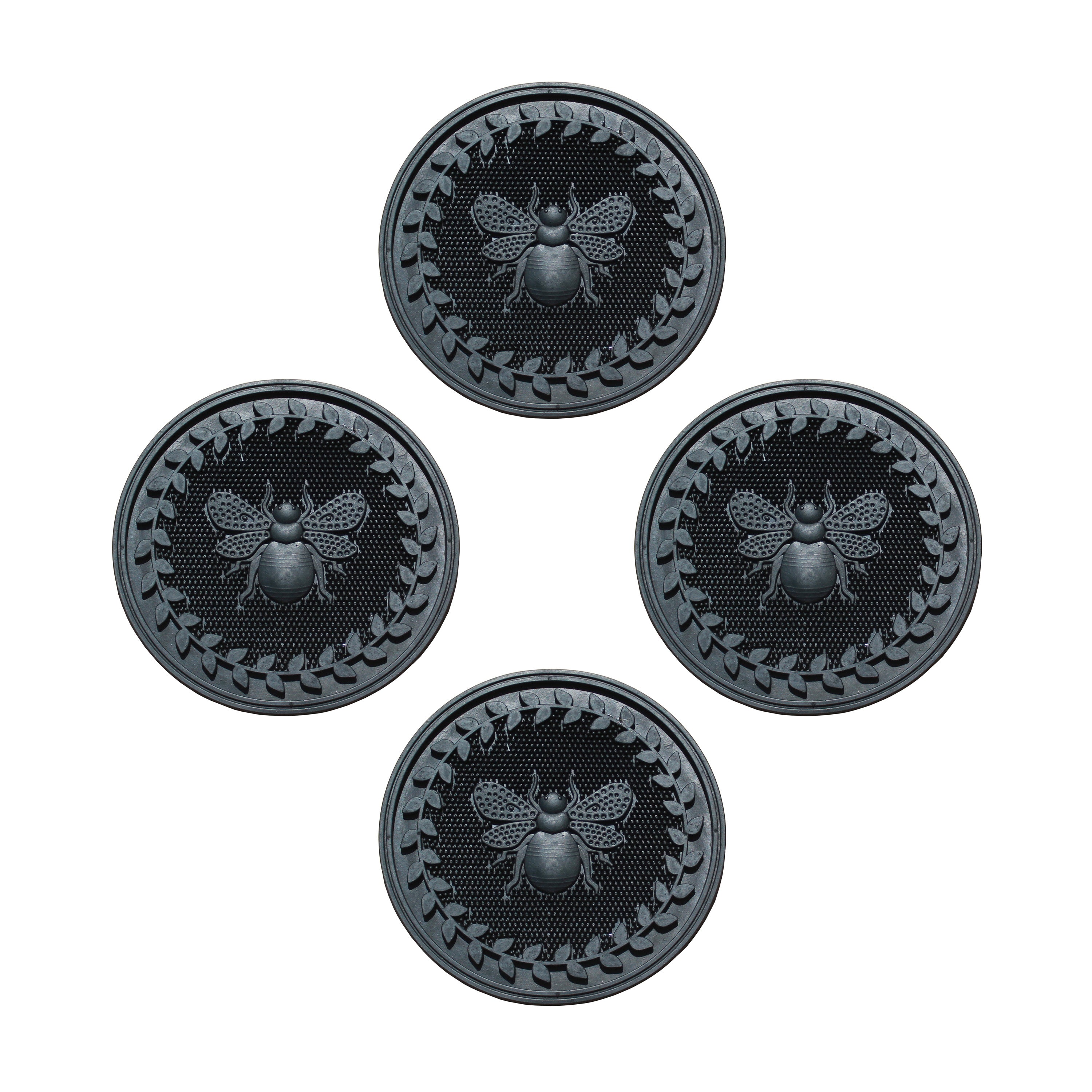 rubber stepping stones bee design outdoor garden pathway