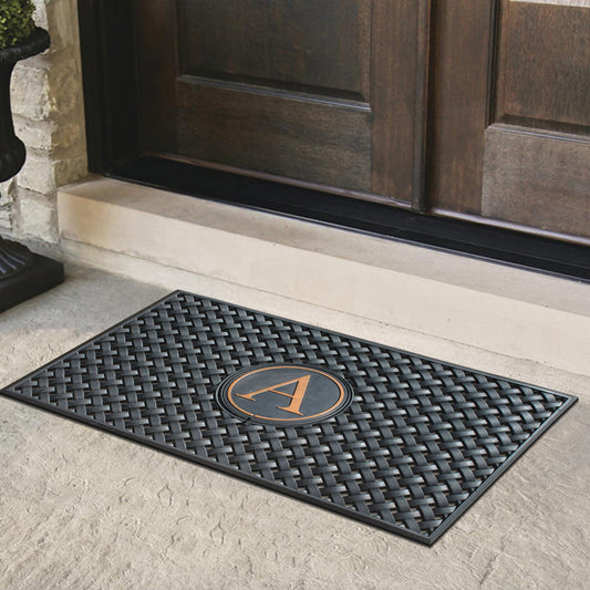 heavy duty rubber doormat for outdoor front door entrance