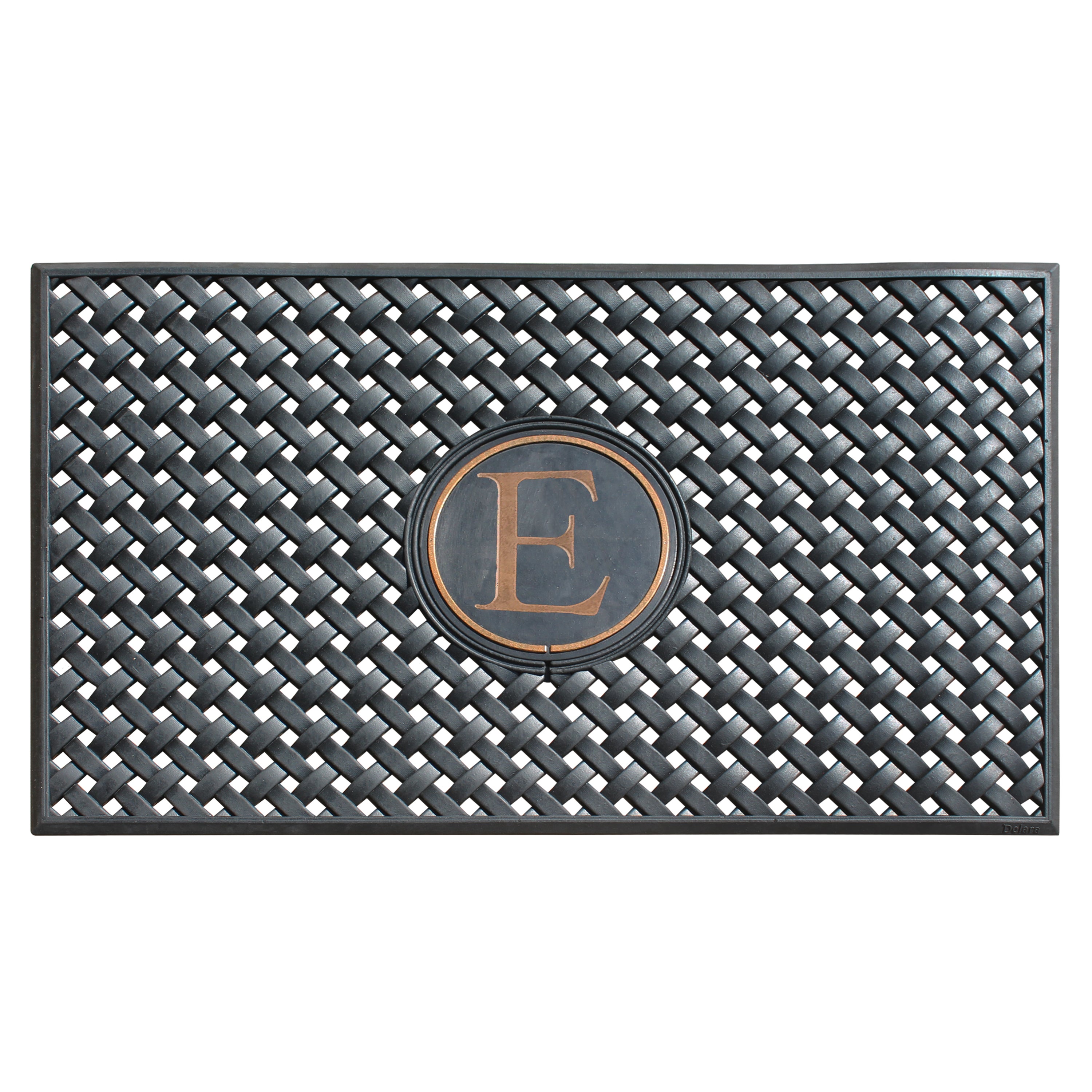 A1HC Personalized Rubber Door Mat 24" x 39" – Monogram Outdoor Entry Mat with Non-Slip Backing for Front Door, Patio & Entryway