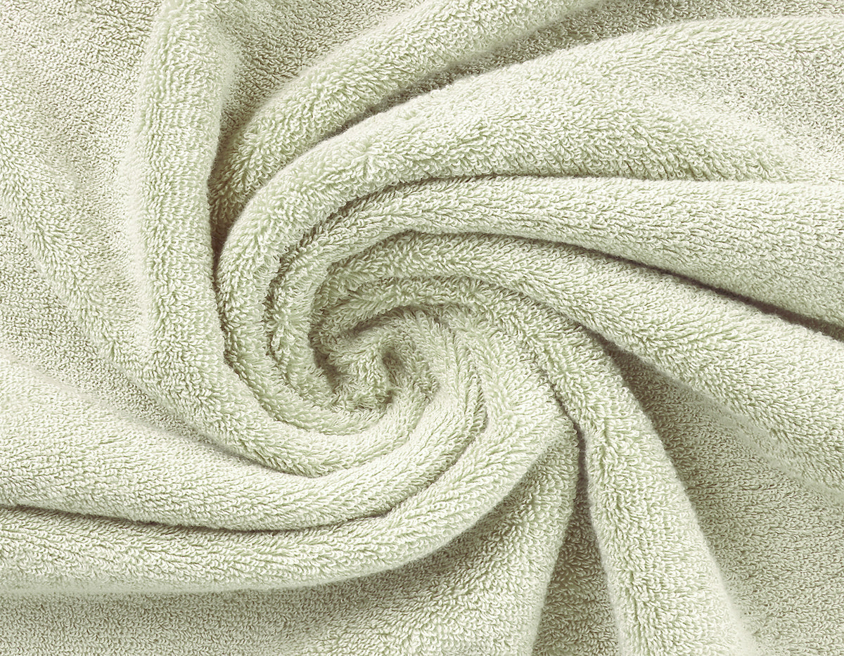 Delara 100% Organic Cotton Soft, Quick Dry & Ultra-Absorbent Wash Cloth (Pack of 6)