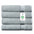 Delara 100% Organic Cotton Soft, Quick Dry & Ultra-Absorbent 30"x58", Bath Towels(Pack of 4)