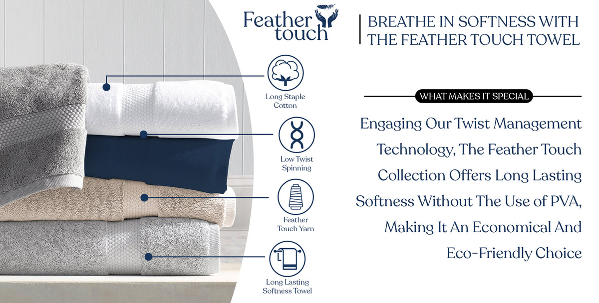 Delara Organic Cotton Luxuriously Plush Bath Sheet, GOTS & Oeko-TEX Certified, Soft, Quick Dry & Ultra-Absorbent 36"x70"