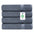 Delara 100% Organic Cotton Soft, Quick Dry & Ultra-Absorbent 30"x58", Bath Towels(Pack of 4)