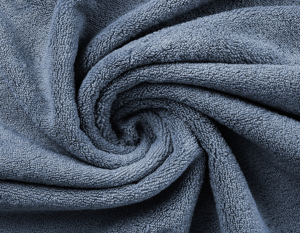 Delara 100% Organic Cotton Soft, Quick Dry & Ultra-Absorbent Wash Cloth (Pack of 6)