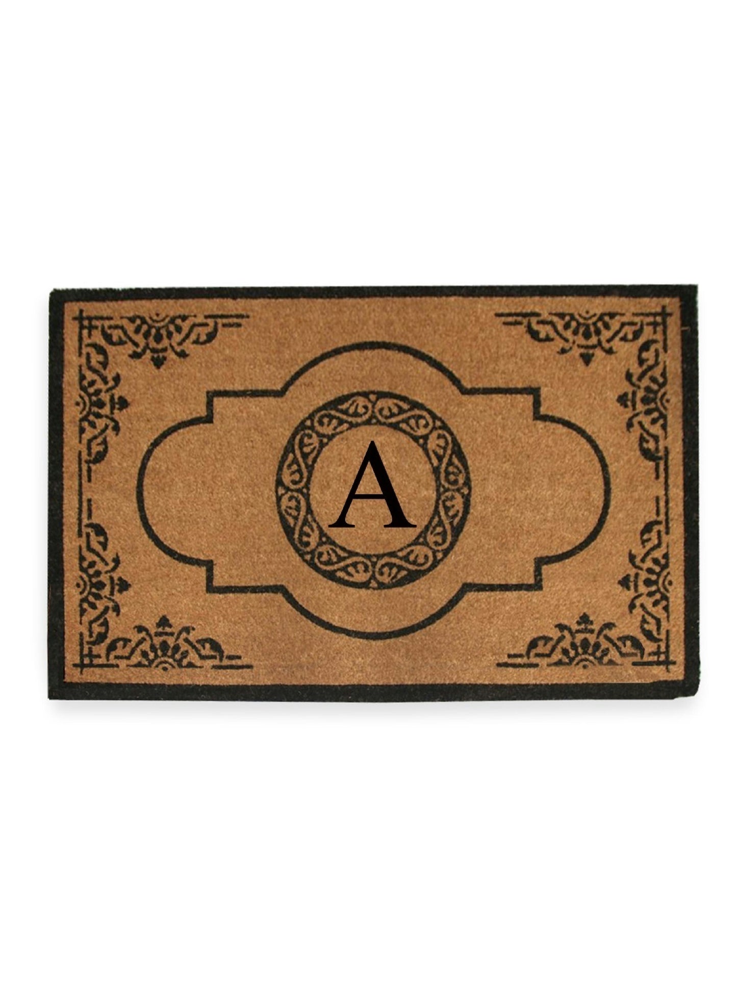 Abrilina X-Large Monogrammed Double Doormat