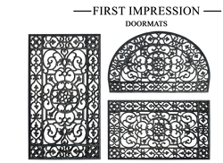 Rubber 3-Piece Doormat