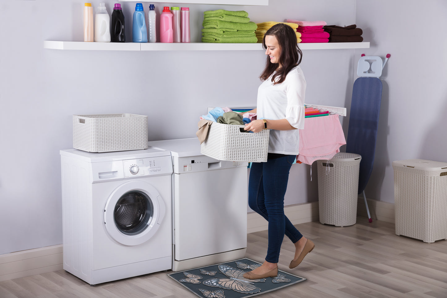 A1HC First Impression Butterfly Rubber Pin Mat, Beautifully Copper, Black - A1HCSHOP