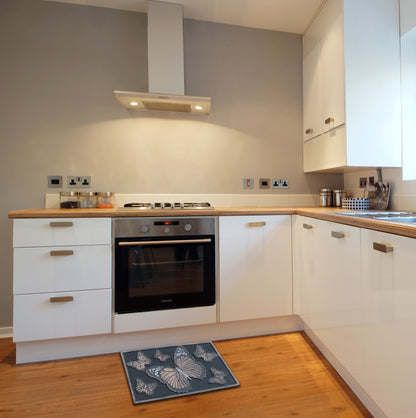 A1HC First Impression Butterfly Rubber Pin Mat, Beautifully Copper, Black - A1HCSHOP